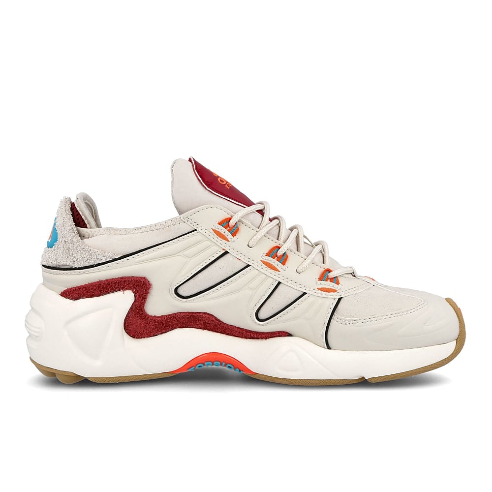 adidas fyw s-97 Raw White-Raw White-Solar Red Sneakers Silhouette | Overkill