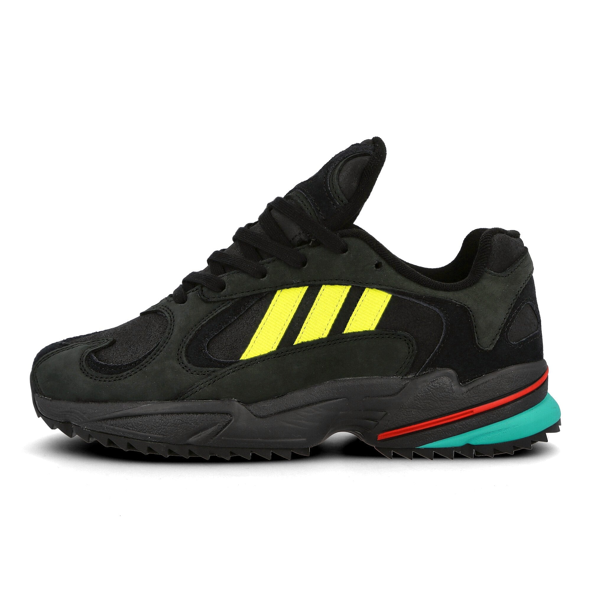 adidas yung-1 trail Core Black-Solar Yellow-Hi-Res Aqua Sneakers EE5321 | Overkill