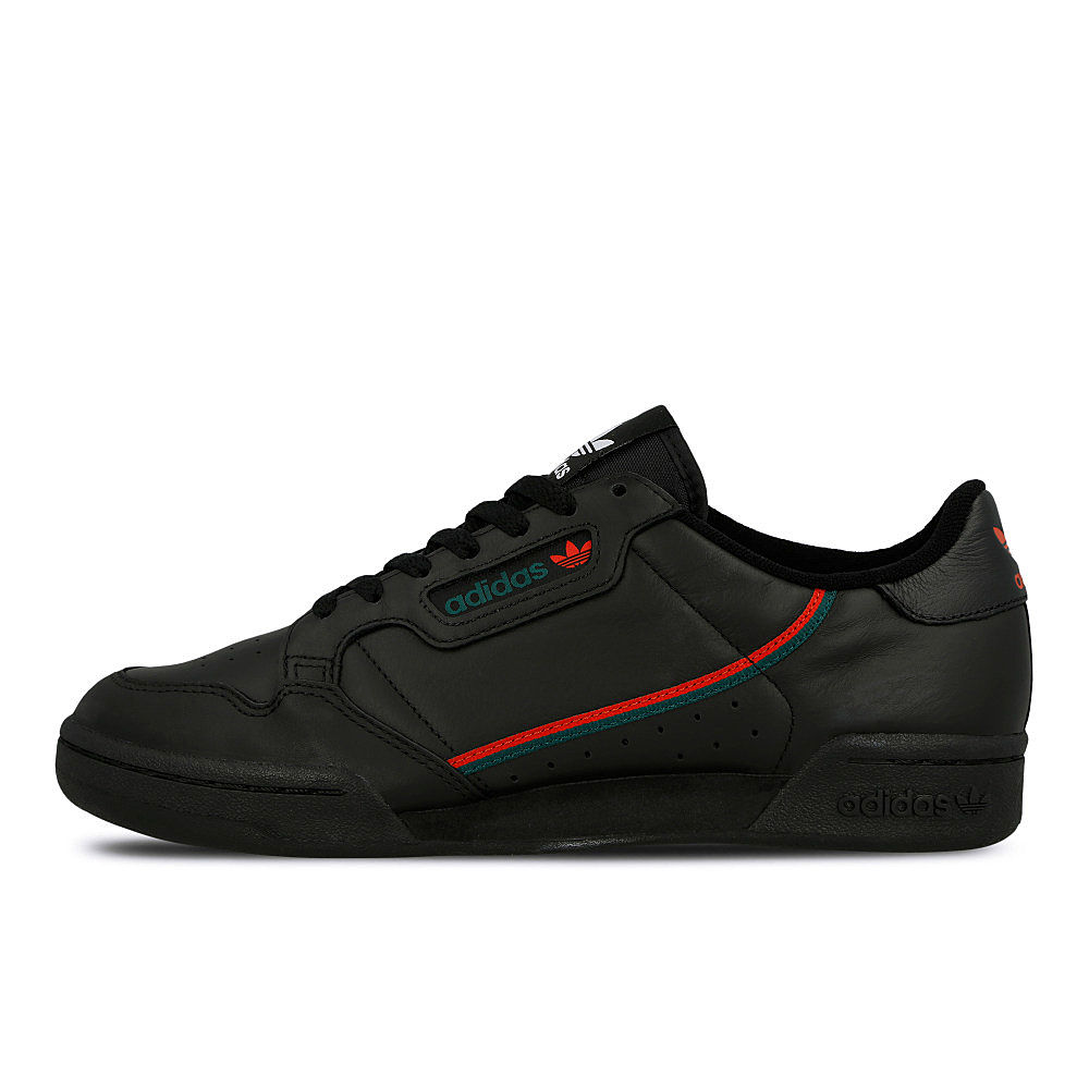adidas continental 80 Core Black-Scarlet-Collegiate Green Sneakers EE5343 | Overkill