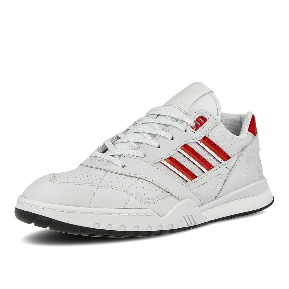 adidas ar trainer Blue Tint-Scarlet-Cloud White Sneakers Close Up | Overkill