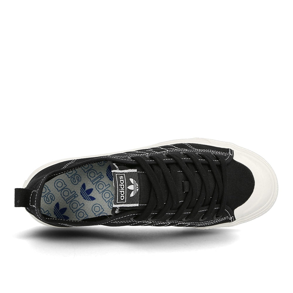 adidas nizza rf Core Black-Running White-Off White Sneakers Detailfoto | Overkill