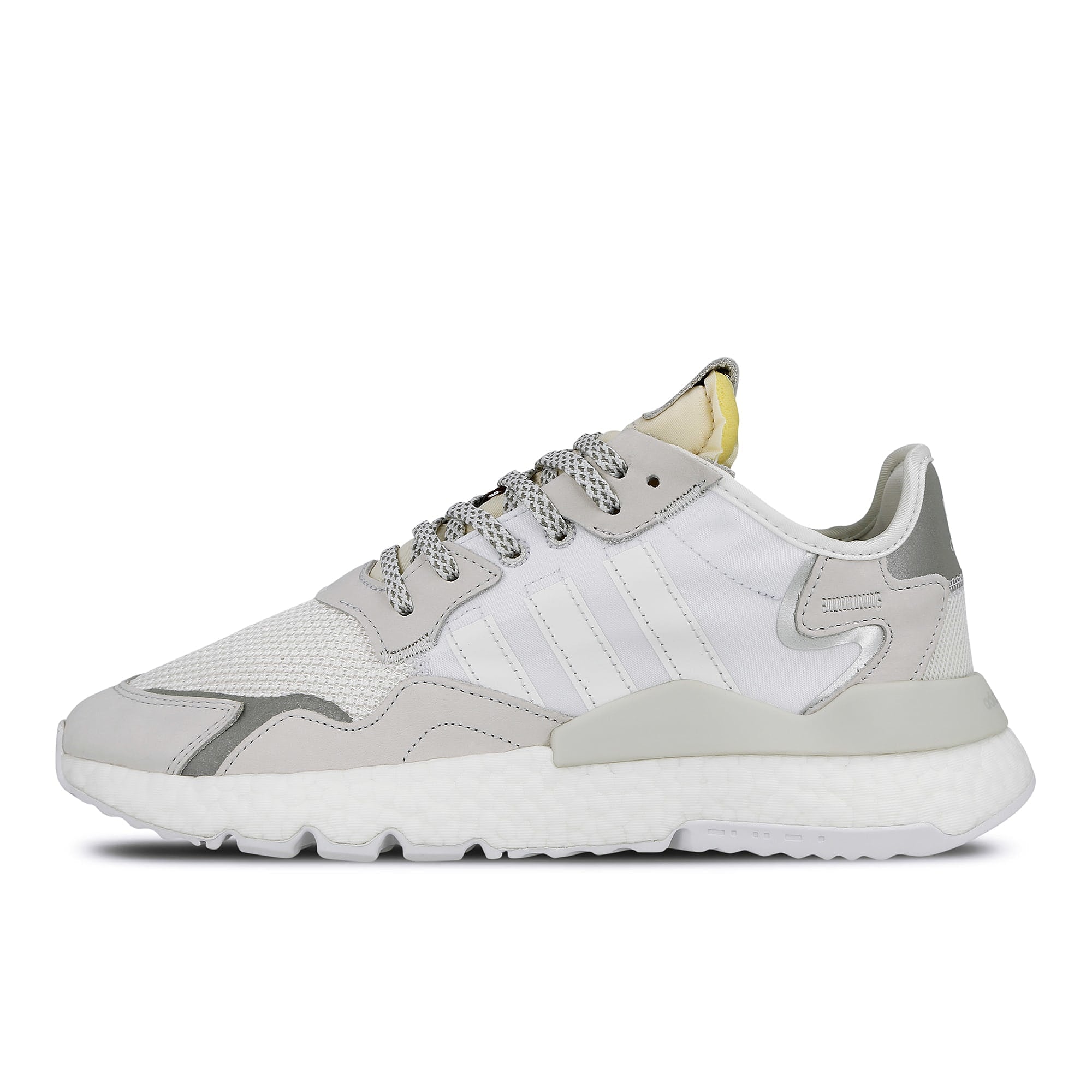 adidas nite jogger Crystal White / Crystal White / Footwear White Sneakers EE5855 | Overkill