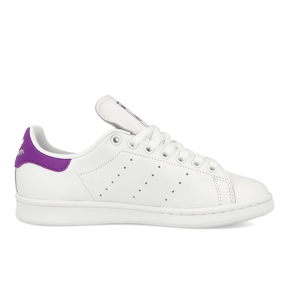 adidas wmns stan smith Running White-Action Purple-Running White Sneakers Silhouette | Overkill