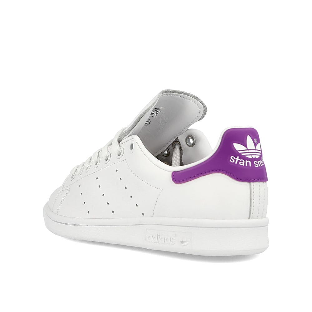 adidas wmns stan smith Running White-Action Purple-Running White Sneakers Material | Overkill