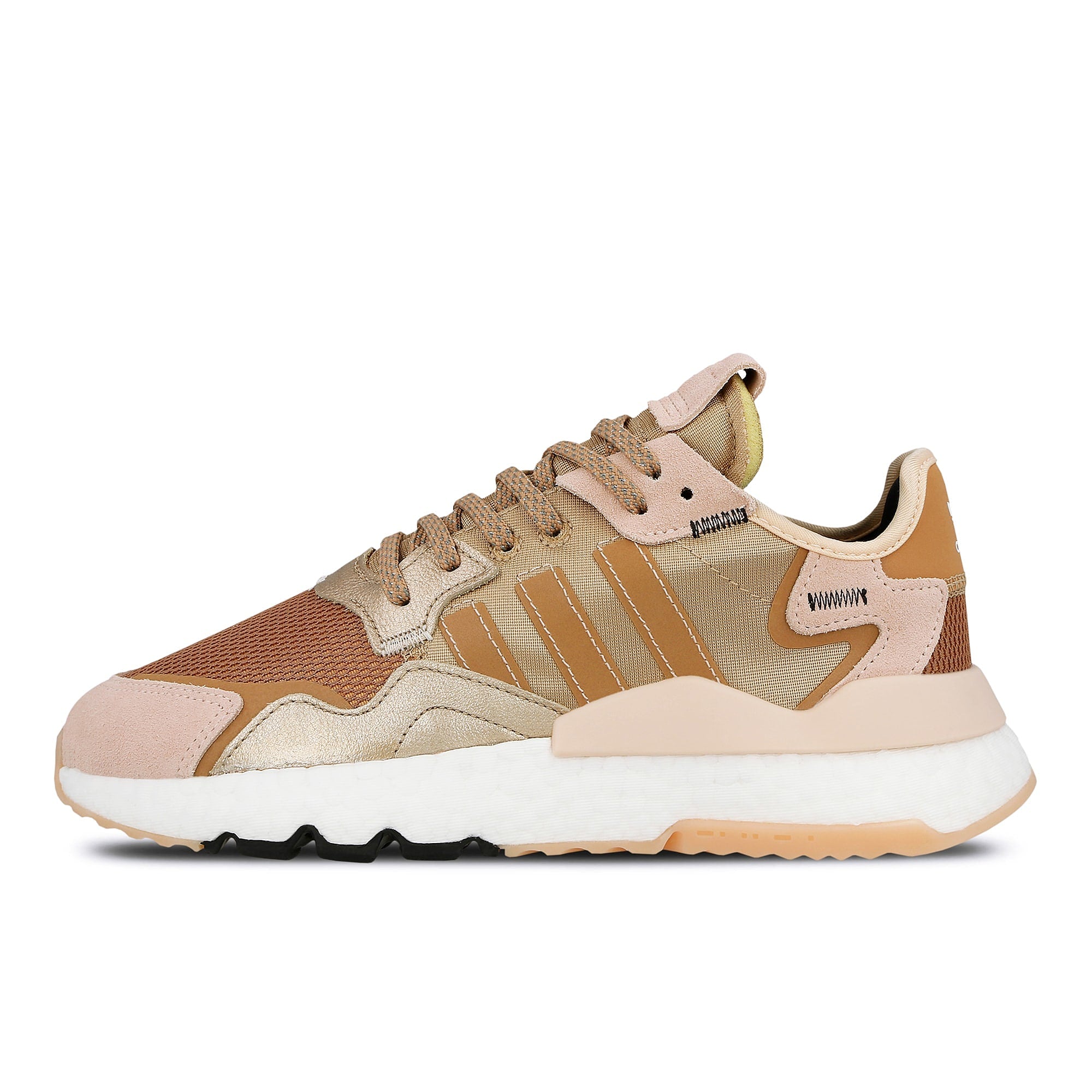 adidas wmns nite jogger Rose Gold Metallic-Vapour Pink-Core Black Sweat & Track Pants EE5908 | Overkill