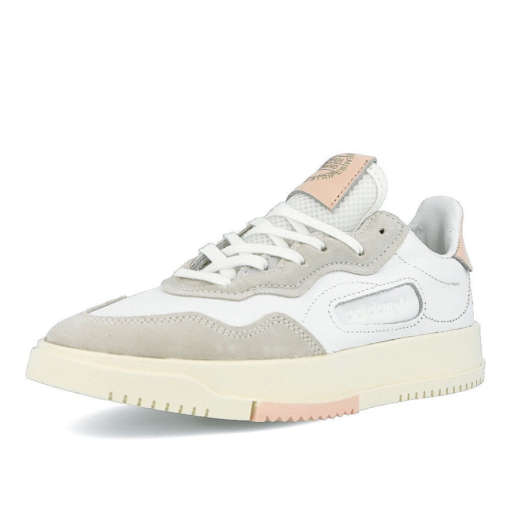 adidas wmns sc premiere Cloud White-Cloud White-Icey Pink Sneakers Close Up | Overkill