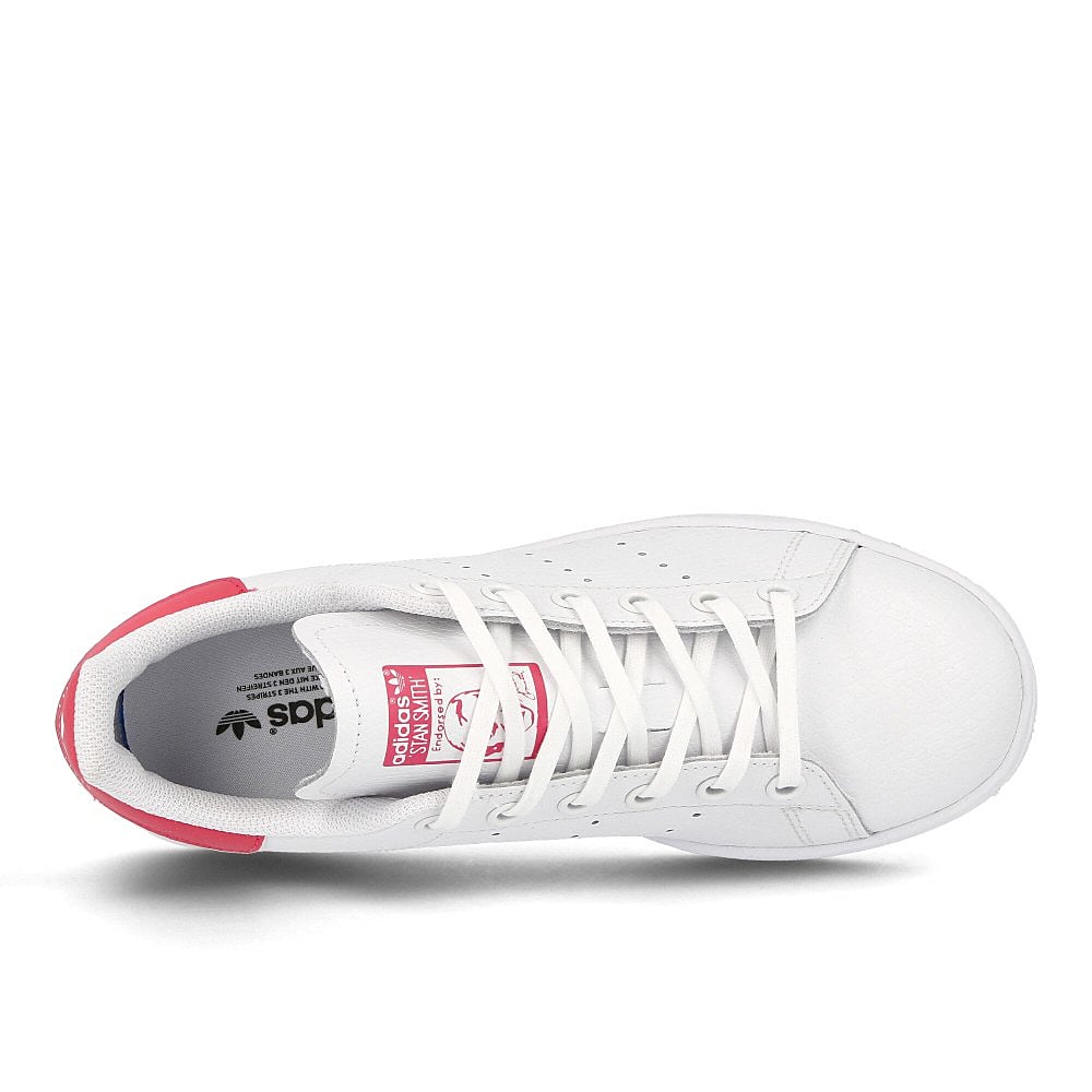 adidas stan smith junior Running White-Running White-Real Pink Sneakers Detailfoto | Overkill