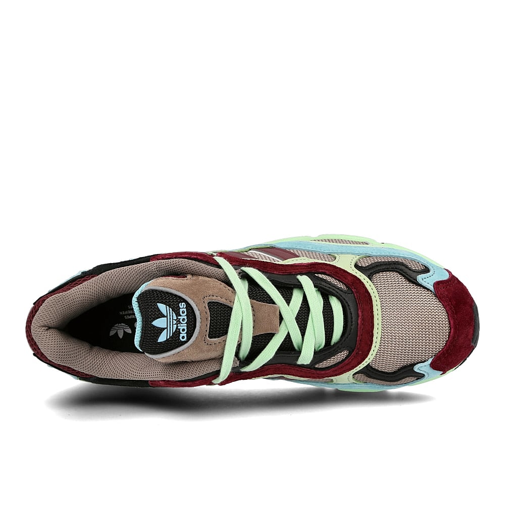 adidas temper run Core Black-Easy Mint-Glow Green Sneakers Detailfoto | Overkill