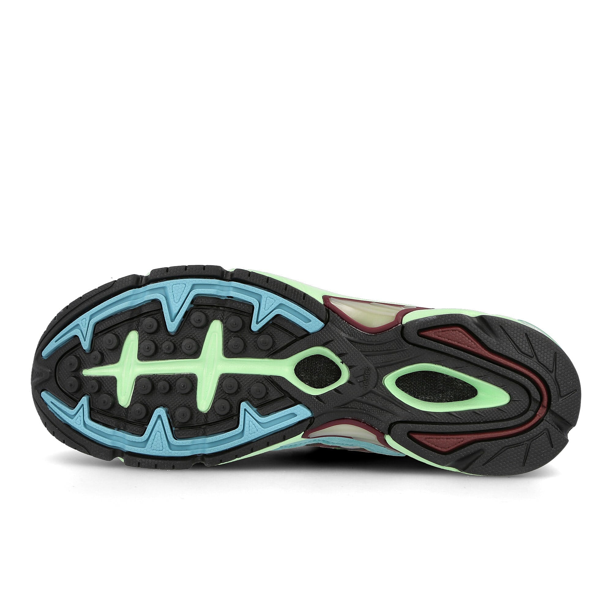 adidas temper run Core Black-Easy Mint-Glow Green Sneakers Detail View 1 | Overkill