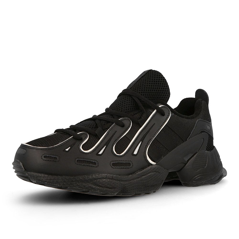 adidas eqt gazelle Core Black-Core Black-Crystal White Sneakers Close Up | Overkill