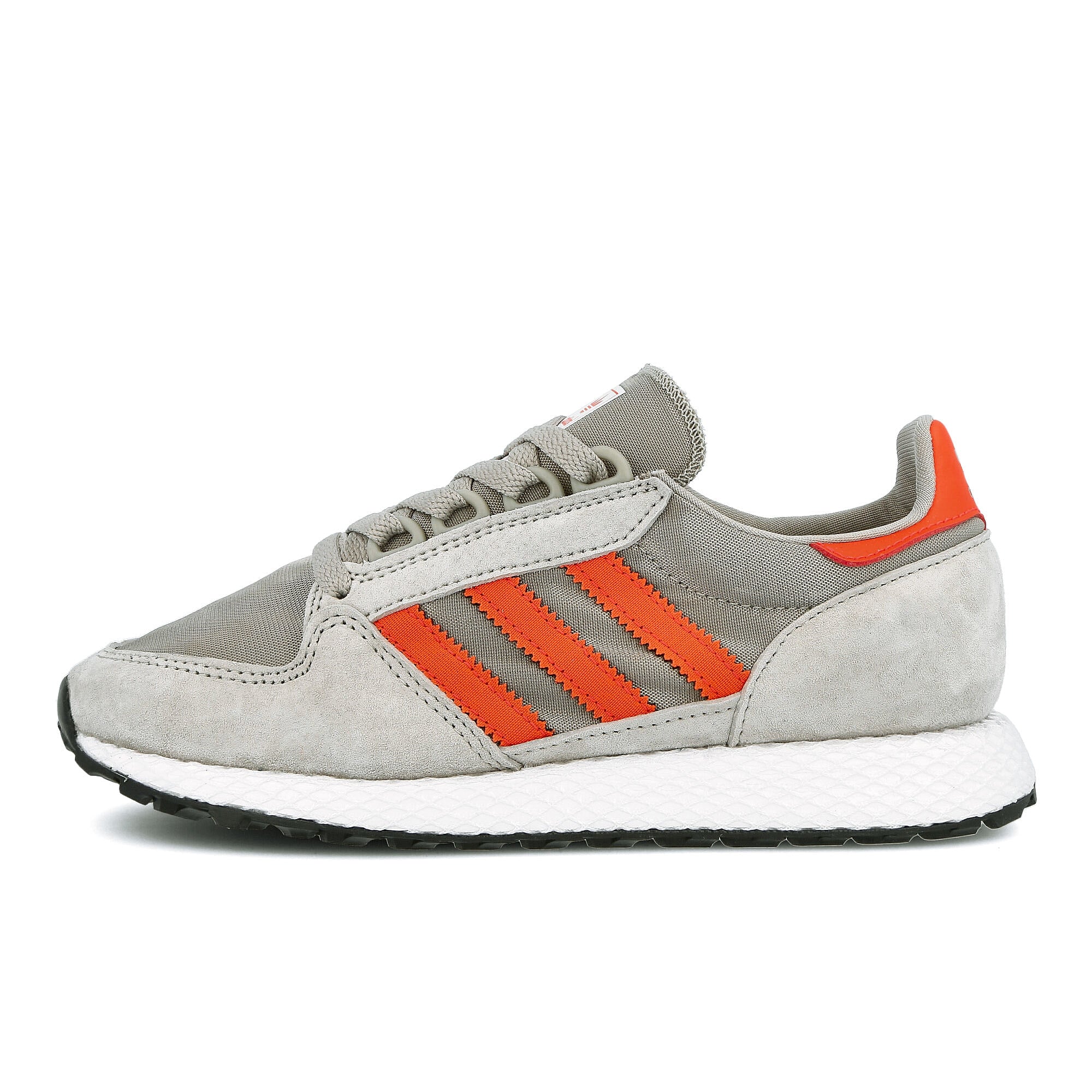 adidas forest grove Sesame-Solar Red-Core Black Sneakers EE8973 | Overkill