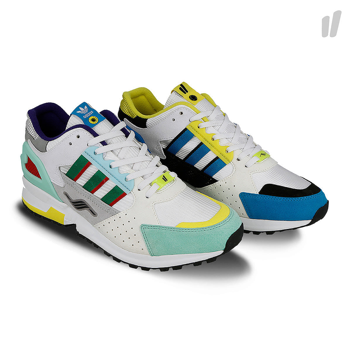 adidas OVERKILL x adidas Consortium ZX 10.000 C Footwear White / Green / Clear Mint | Overkill