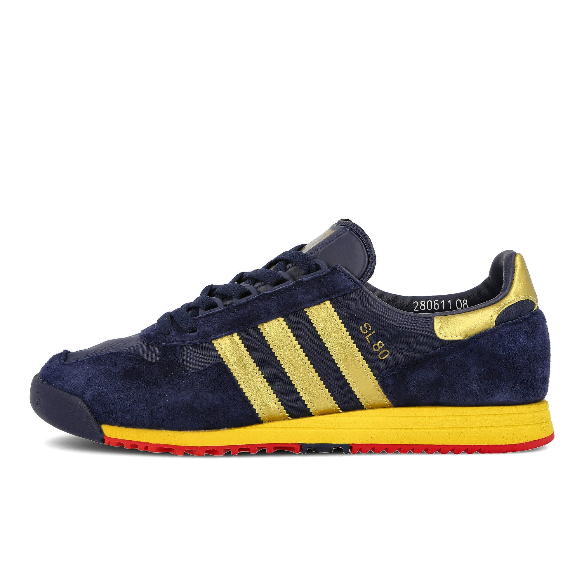 adidas sl80 spzl Collegiate Navy-Gold Metallic-Scarlet Sneakers EF1159 | Overkill