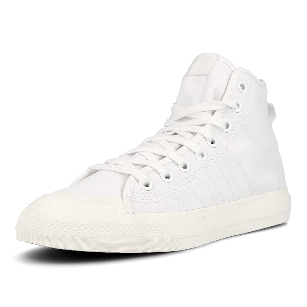 adidas nizza hi rf Running White-Running White-Off White Sneakers Close Up | Overkill