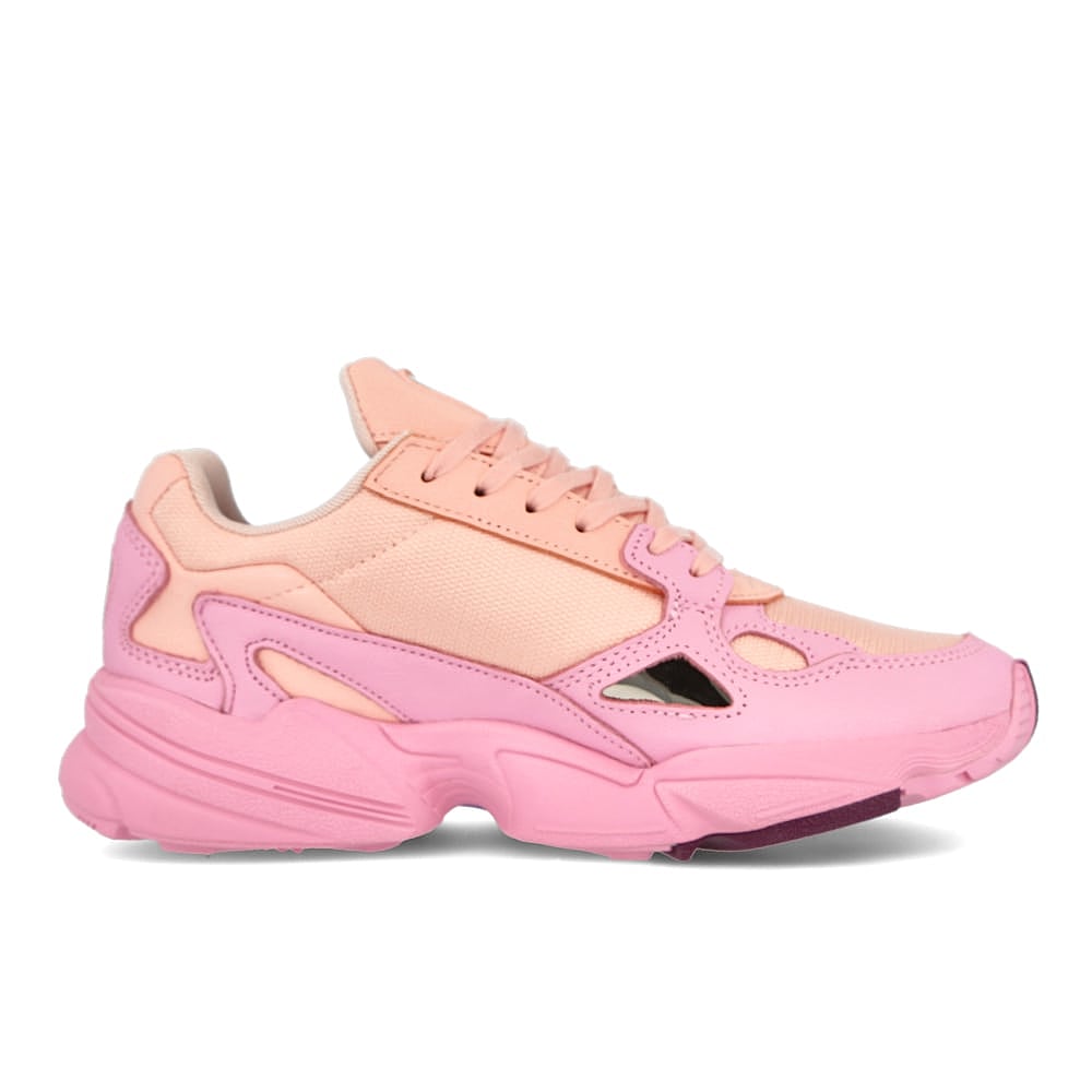 adidas wmns falcon Ice Pink-True Pink-Chalk Purple Sneakers Silhouette | Overkill
