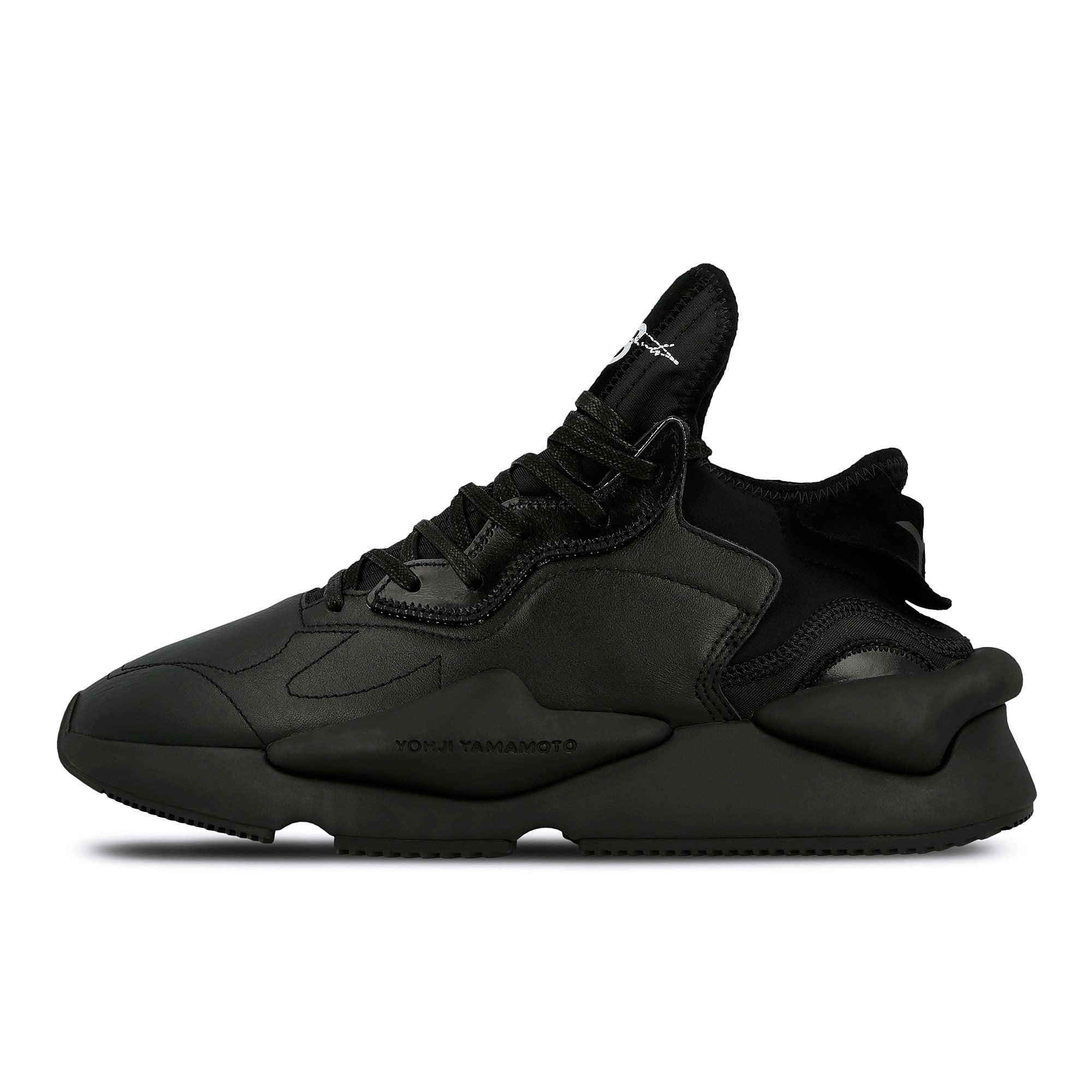 Y-3 kaiwa Black Y-3-Black Y-3-Footwear White Sneakers EF2561 | Overkill