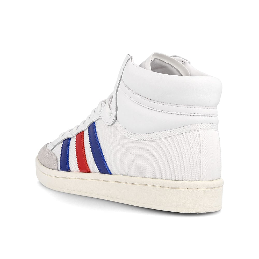 adidas americana hi Running White-Collegiate Royal-Scarlet Sneakers Material | Overkill