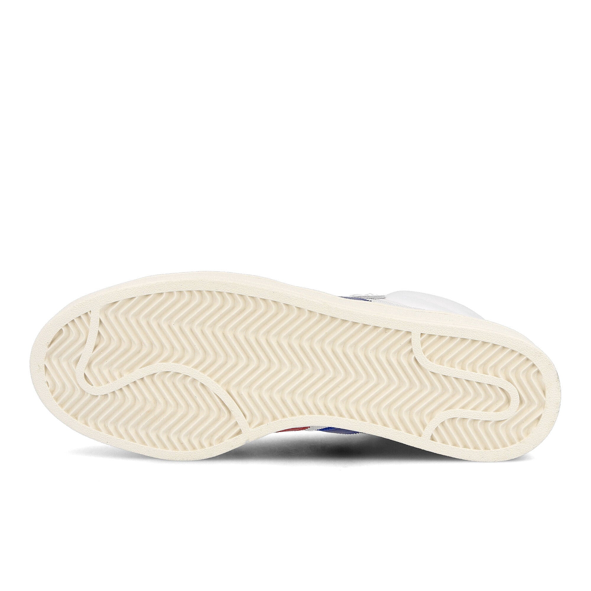 adidas americana hi Running White-Collegiate Royal-Scarlet Sneakers Detail View 1 | Overkill