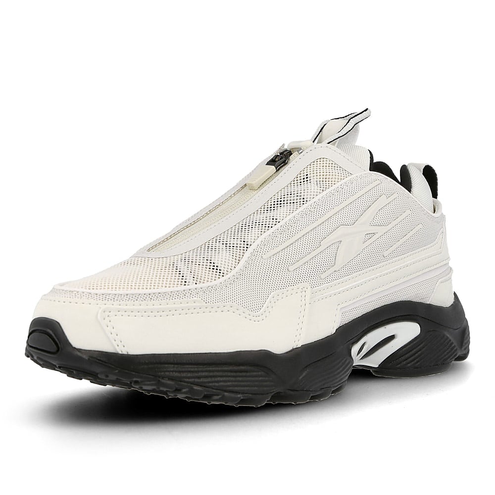 Reebok wmns dmx series 2200 zip Chalk-Black-Panton Sneakers Close Up | Overkill