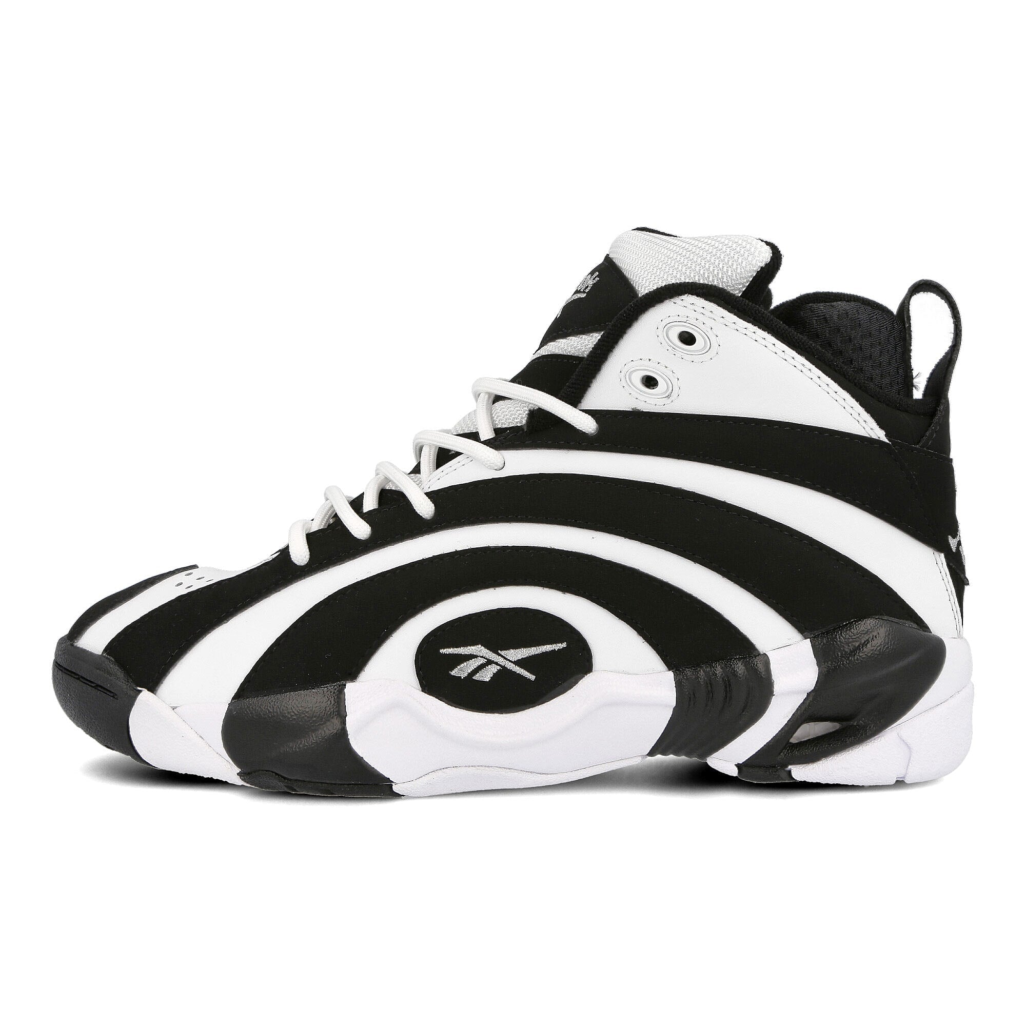 Reebok shaqnosis Black-White-Silver Metallic Sneakers EF3069 | Overkill