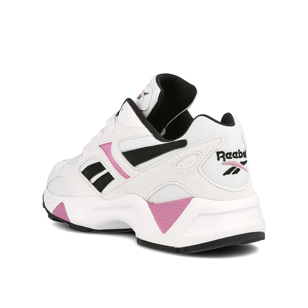 Reebok wmns aztrek 96 White-Jasmin Pink-Black Sneakers Material | Overkill