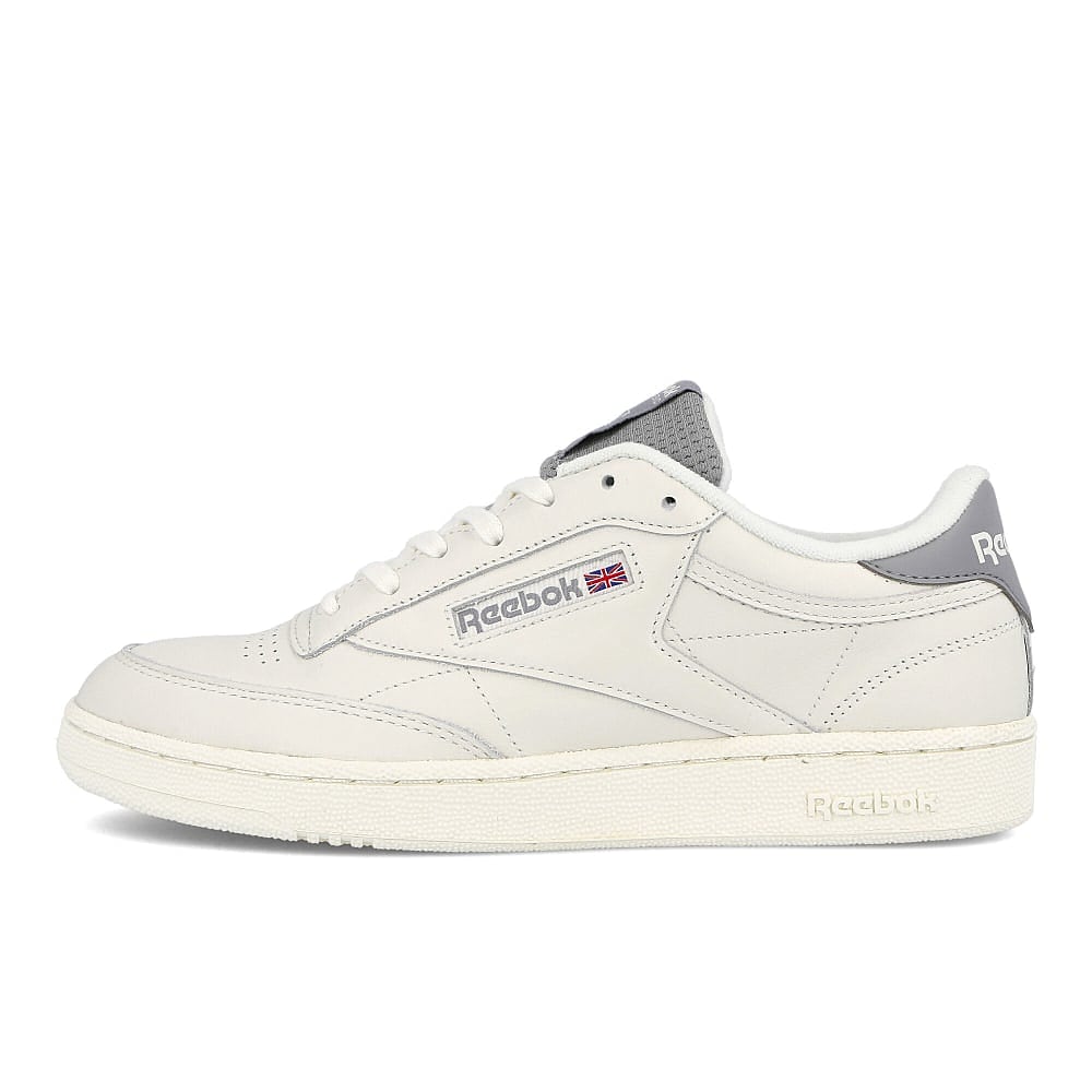 Reebok club c 85 mu Chalk / Cold Grey / Radiant Red EF3253 | Overkill