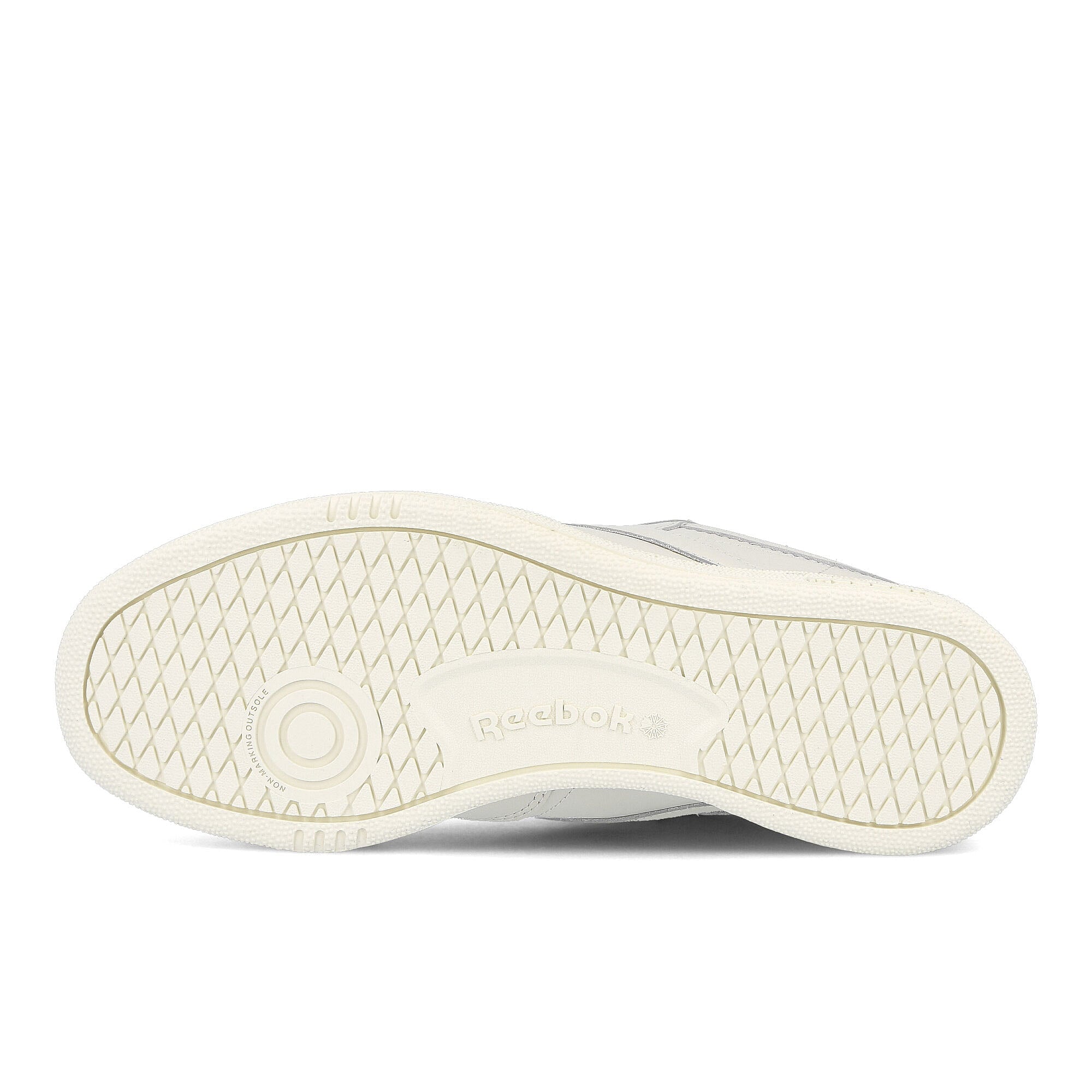 Reebok club c 85 mu Chalk / Cold Grey / Radiant Red Detail view 2 | Overkill