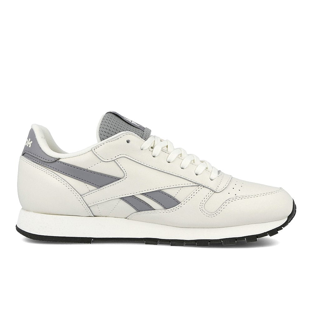 Reebok classic leather mu Chalk / Cold Grey / Black Material | Overkill