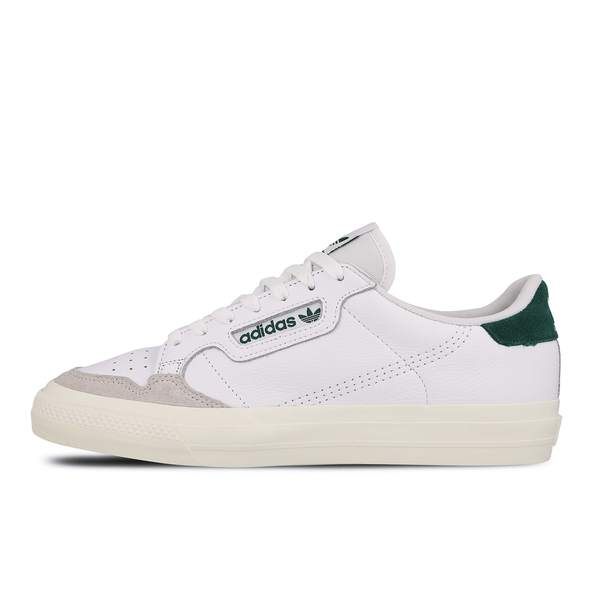 adidas continental vulc Footwear White-Footwear White-Collegiate Green Sneakers EF3534 | Overkill