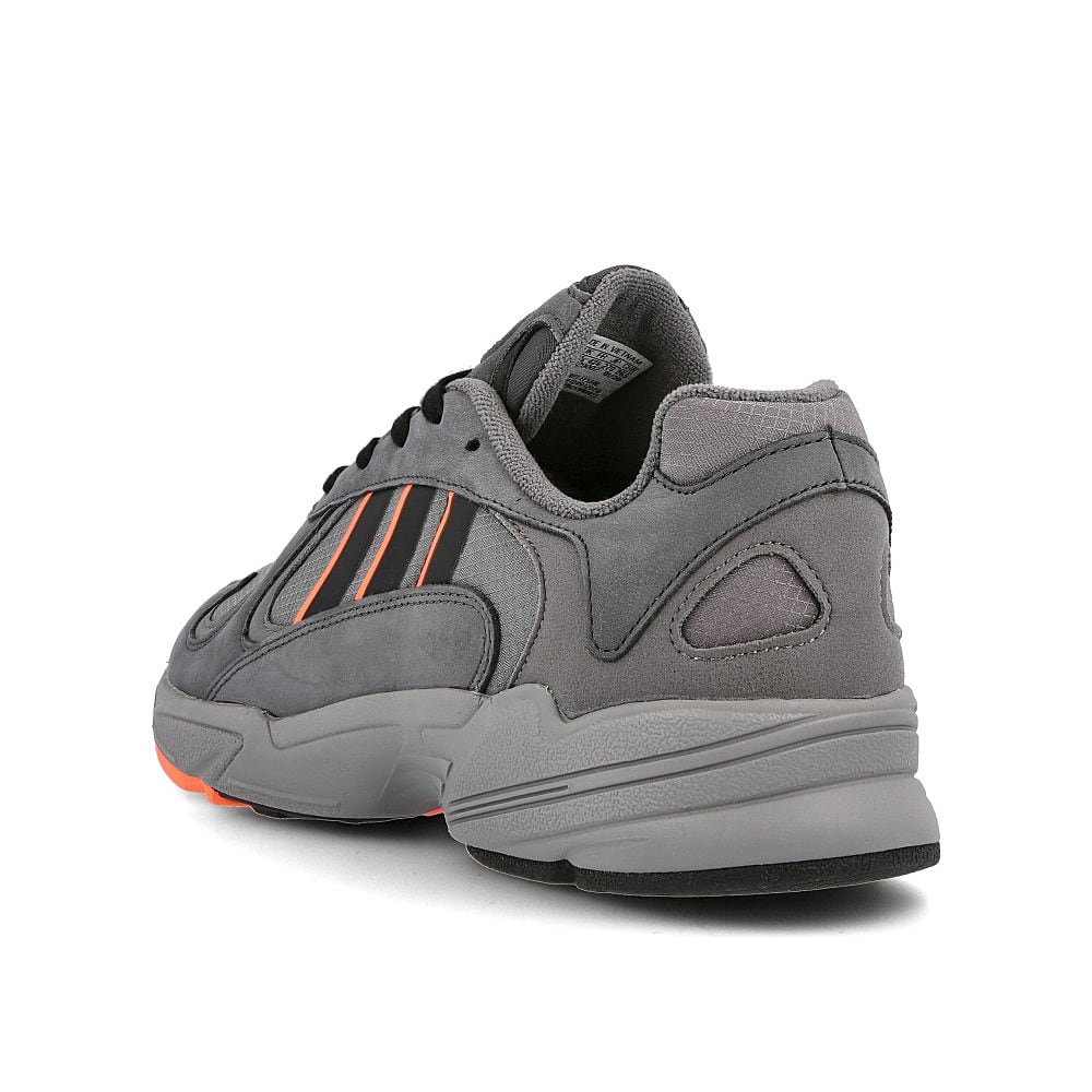 adidas yung-1 Grey Six-Core Black-Signature Coral Sneakers Material | Overkill