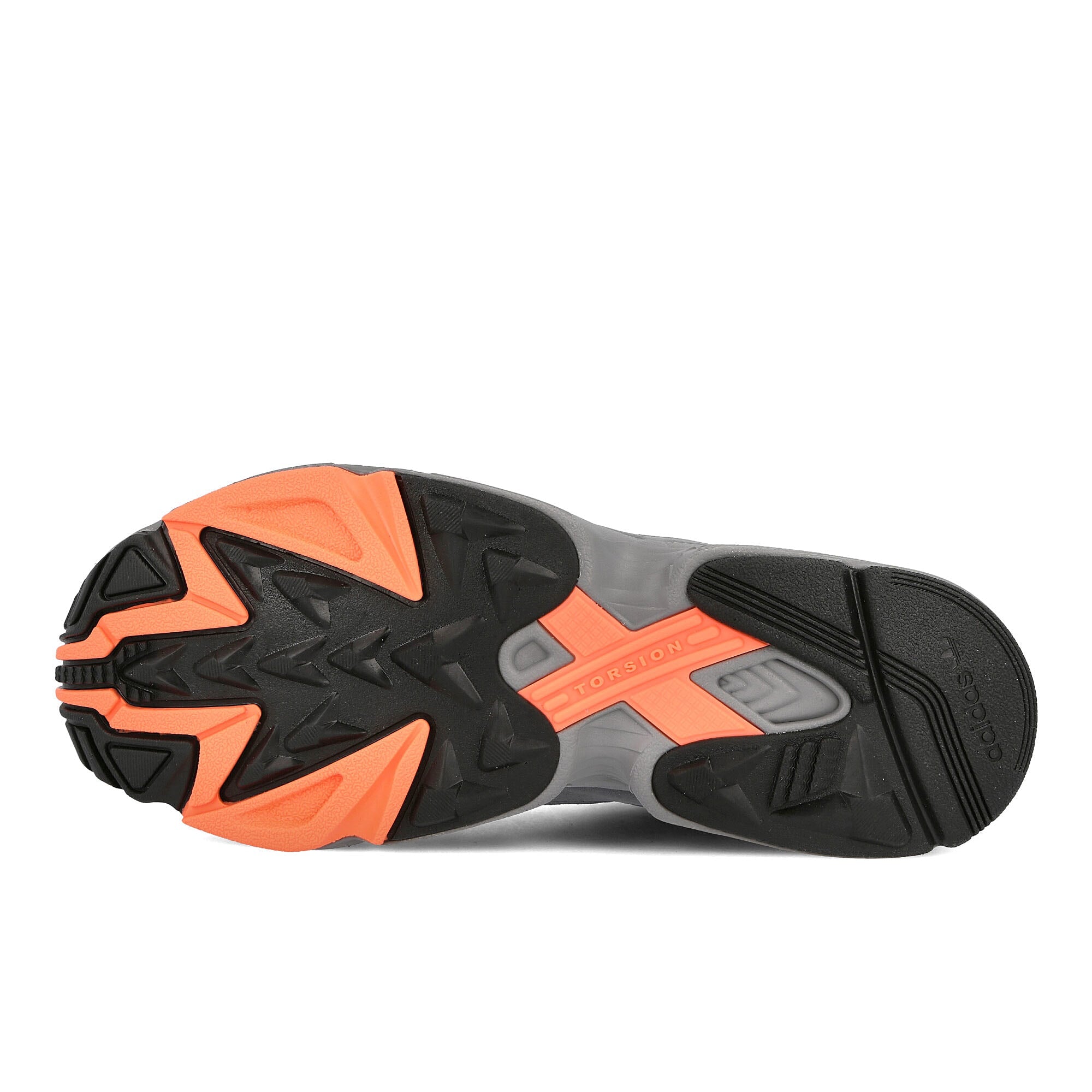 adidas yung-1 Grey Six-Core Black-Signature Coral Sneakers Detail View 1 | Overkill