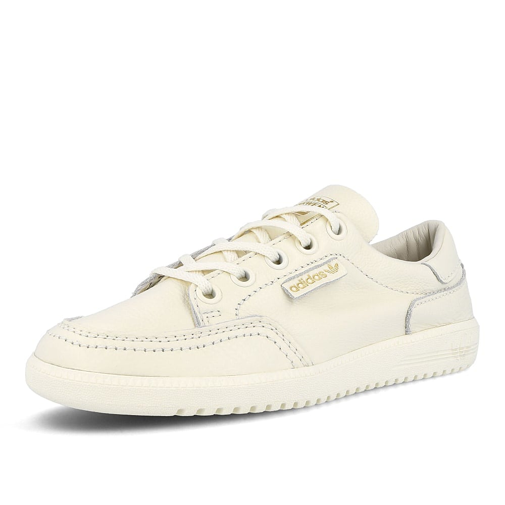 adidas garwen Off White-Off White-Gold Metallic Sneakers Close Up | Overkill