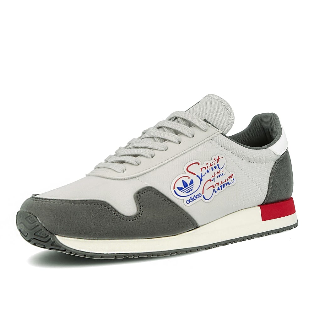 adidas spirit of the games Grey One-Grey Three-Simple Brown Sneakers Close Up | Overkill