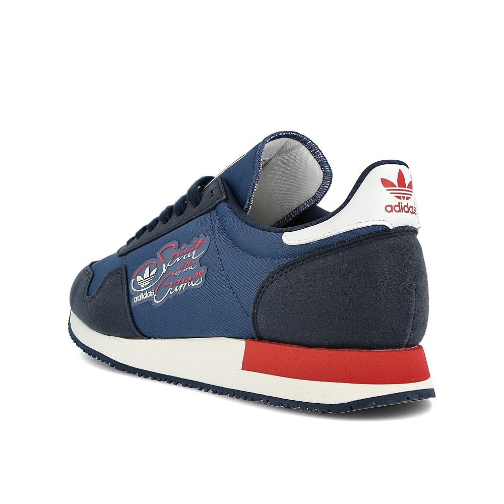 adidas spirit of the games Tecind-Collegiate Navy-Simple Brown Sneakers Material | Overkill