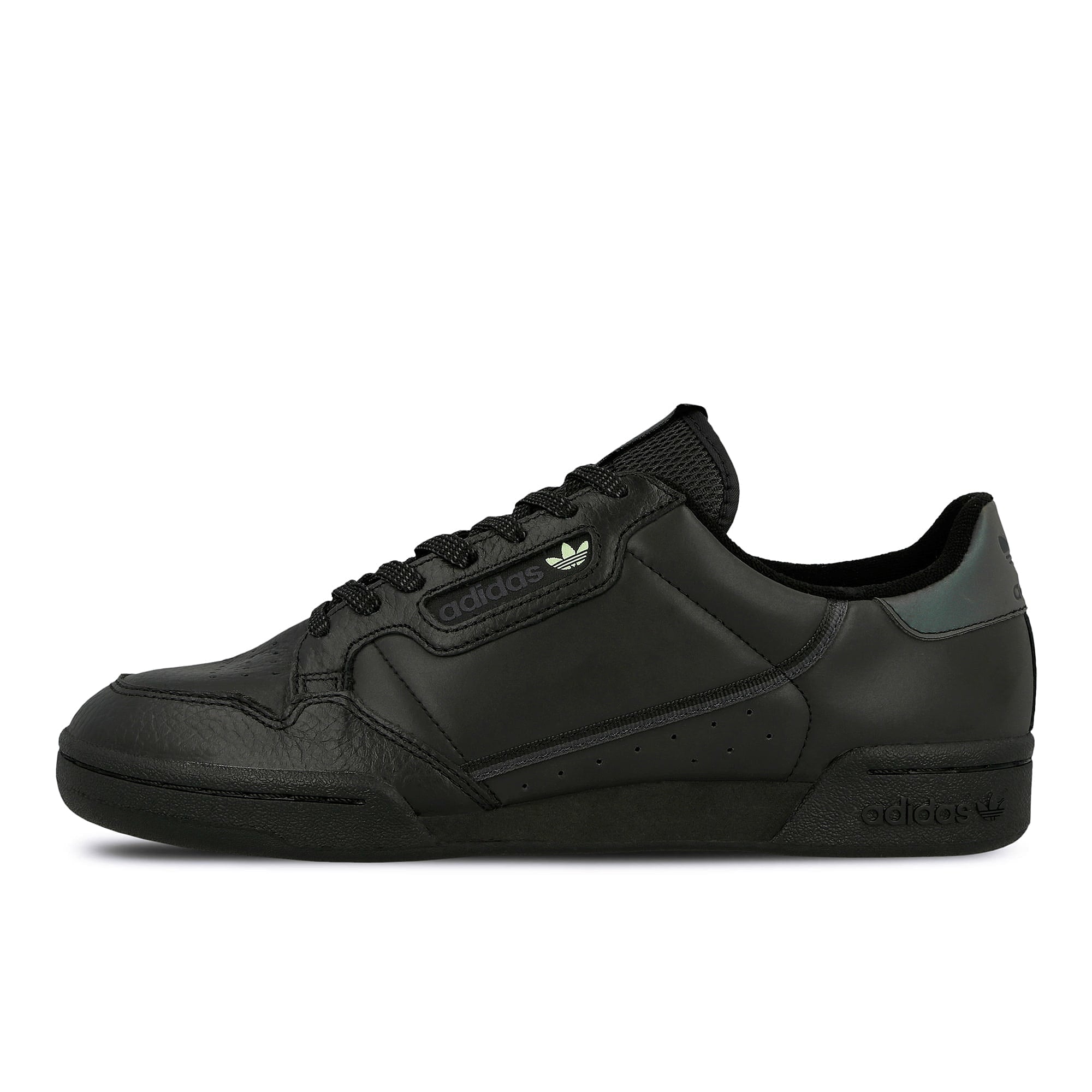 adidas continental 80 Core Black-Hi-Res Yellow-Core Black Sneakers EF5823 | Overkill