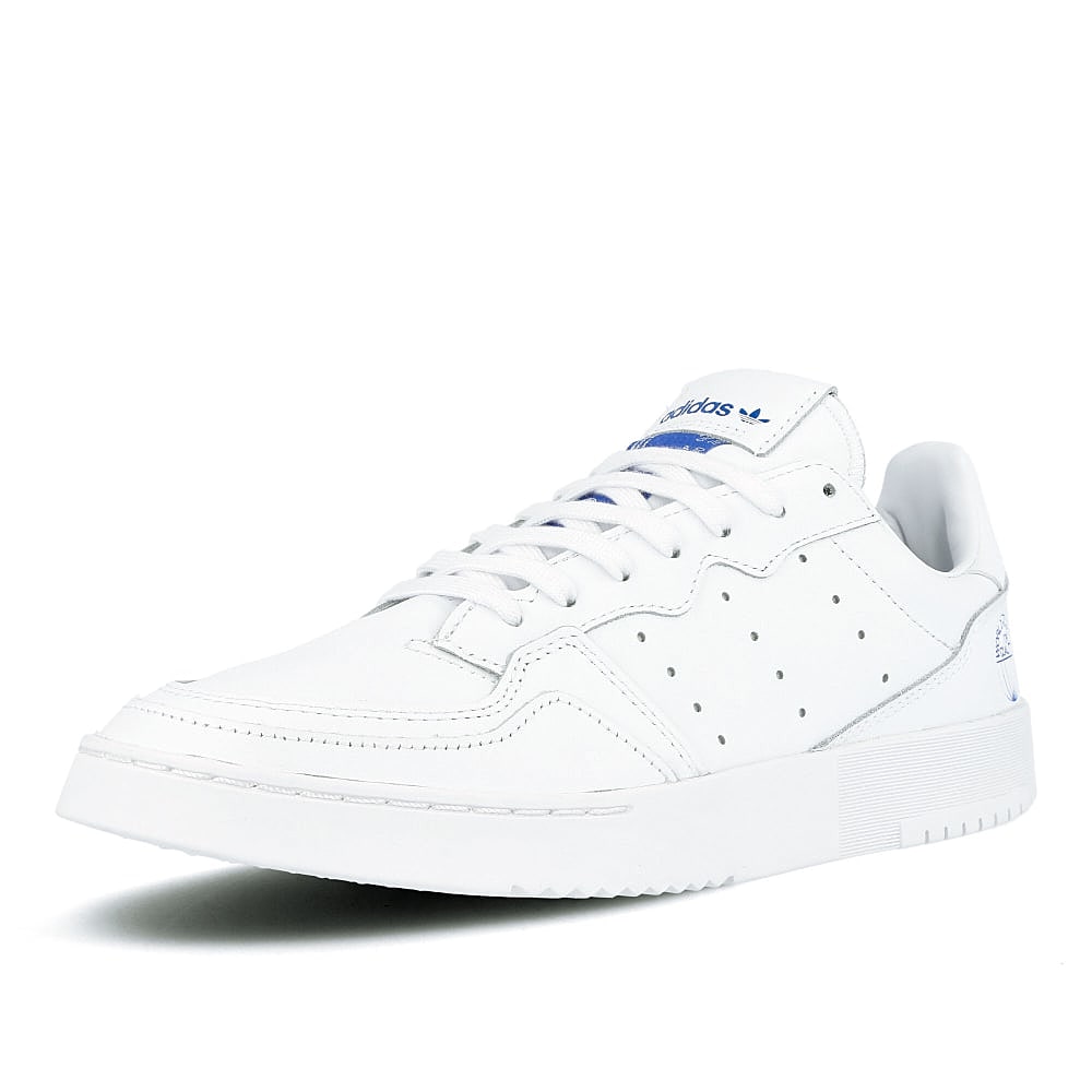 adidas supercourt Running White-Running White-Blue Bird Sneakers Close Up | Overkill