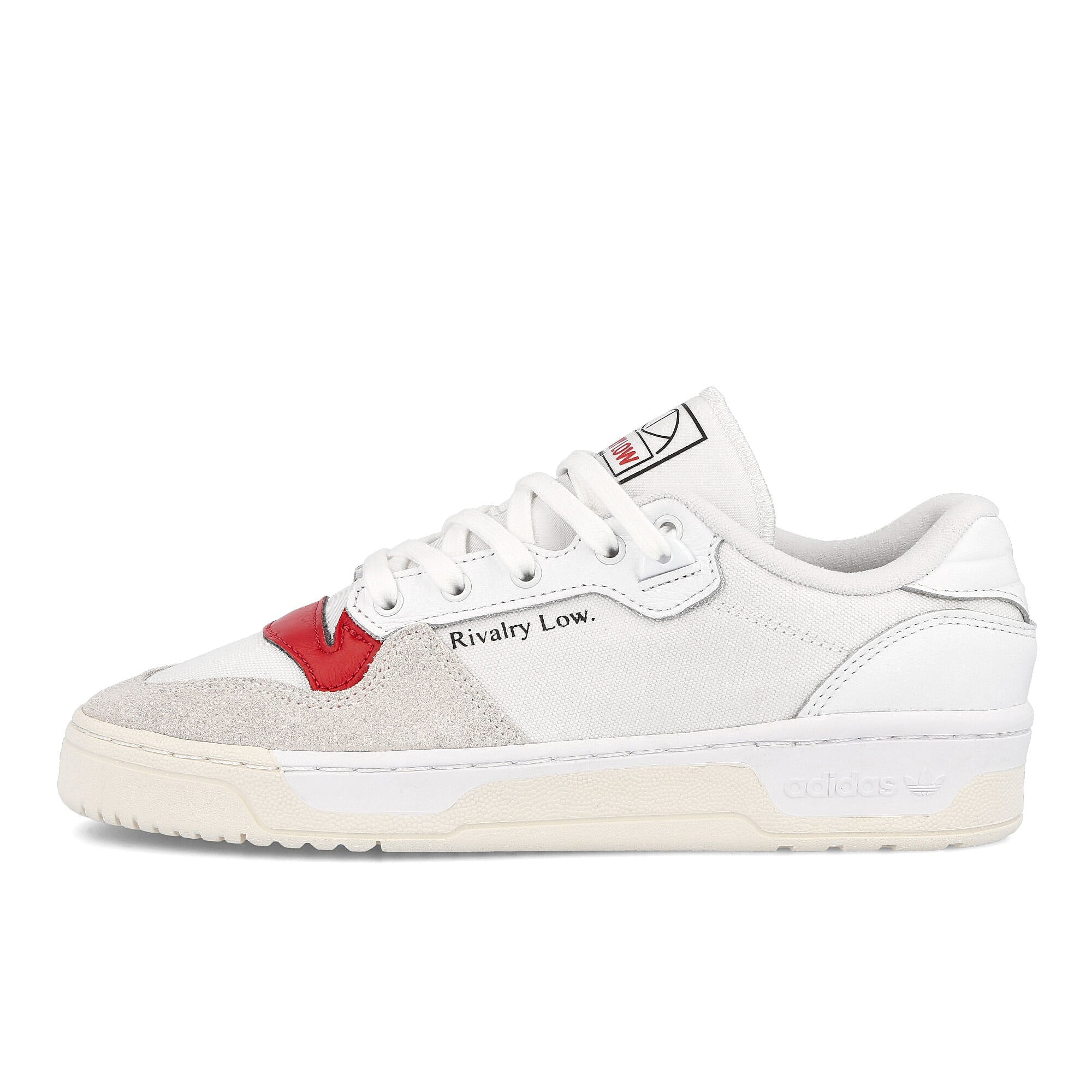 adidas rivalry low Running White / Chalk White / Glory Red EF6418 | Overkill