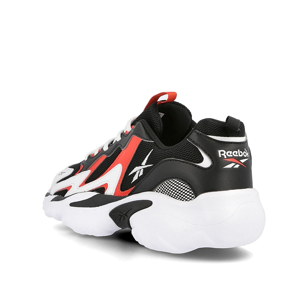 Reebok dmx series 1000 White-Black-Radar Red Low Top Sneakers Material | Overkill