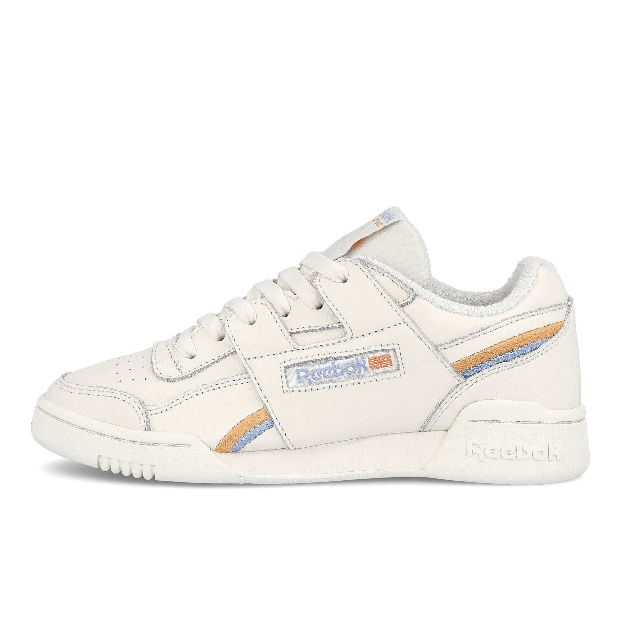 Reebok wmns workout lo plus Chalk / Sun Orange / Fluorescend Blue EF8064 | Overkill