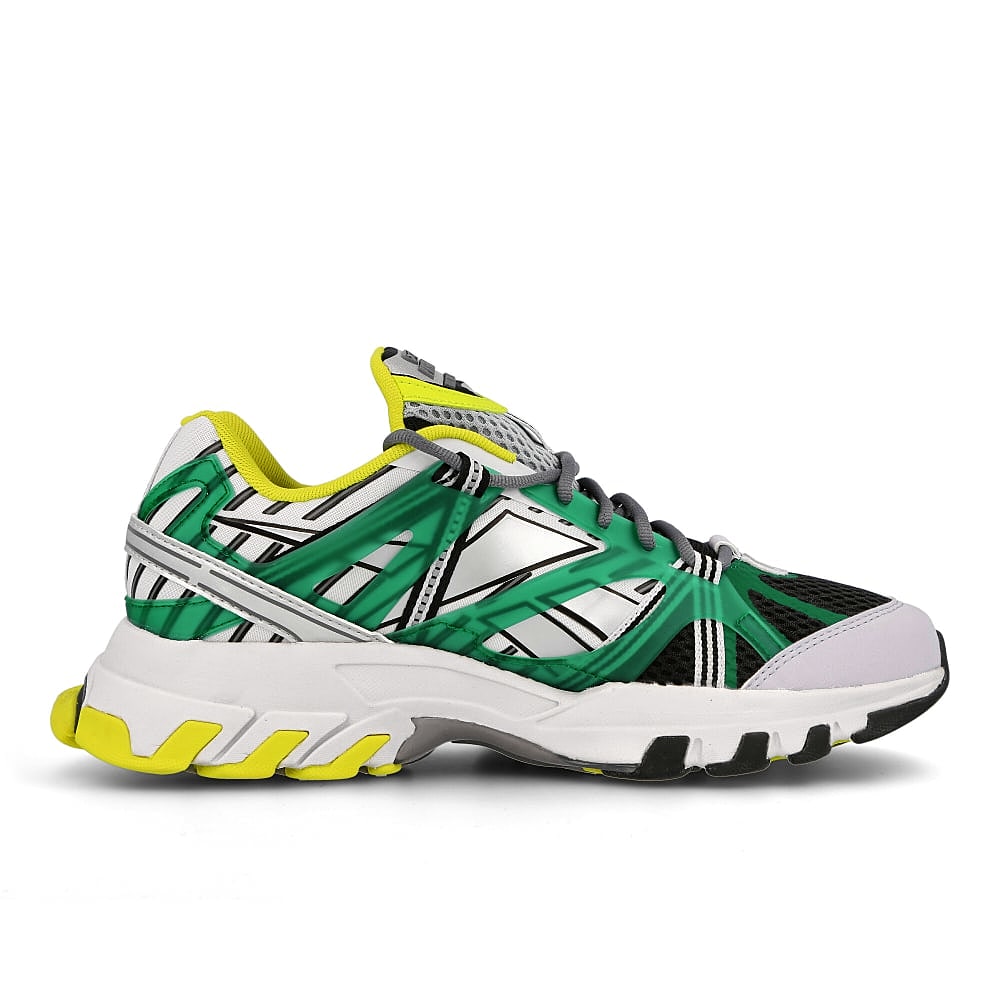 Reebok dmx trail shadow Black-Clover Green-Hero Yellow Sneakers Silhouette | Overkill