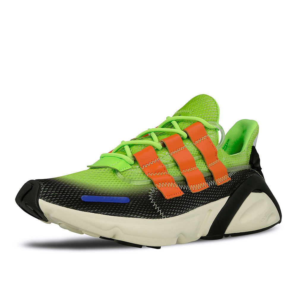 adidas lxcon Solar Green-Cream White-Core Black Sneakers Close Up | Overkill