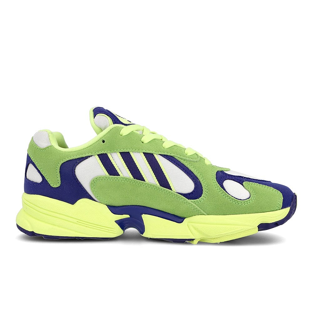 adidas yung-1 Solar Green-Real Purple S18-Hi-Res Yellow Sneakers Silhouette | Overkill