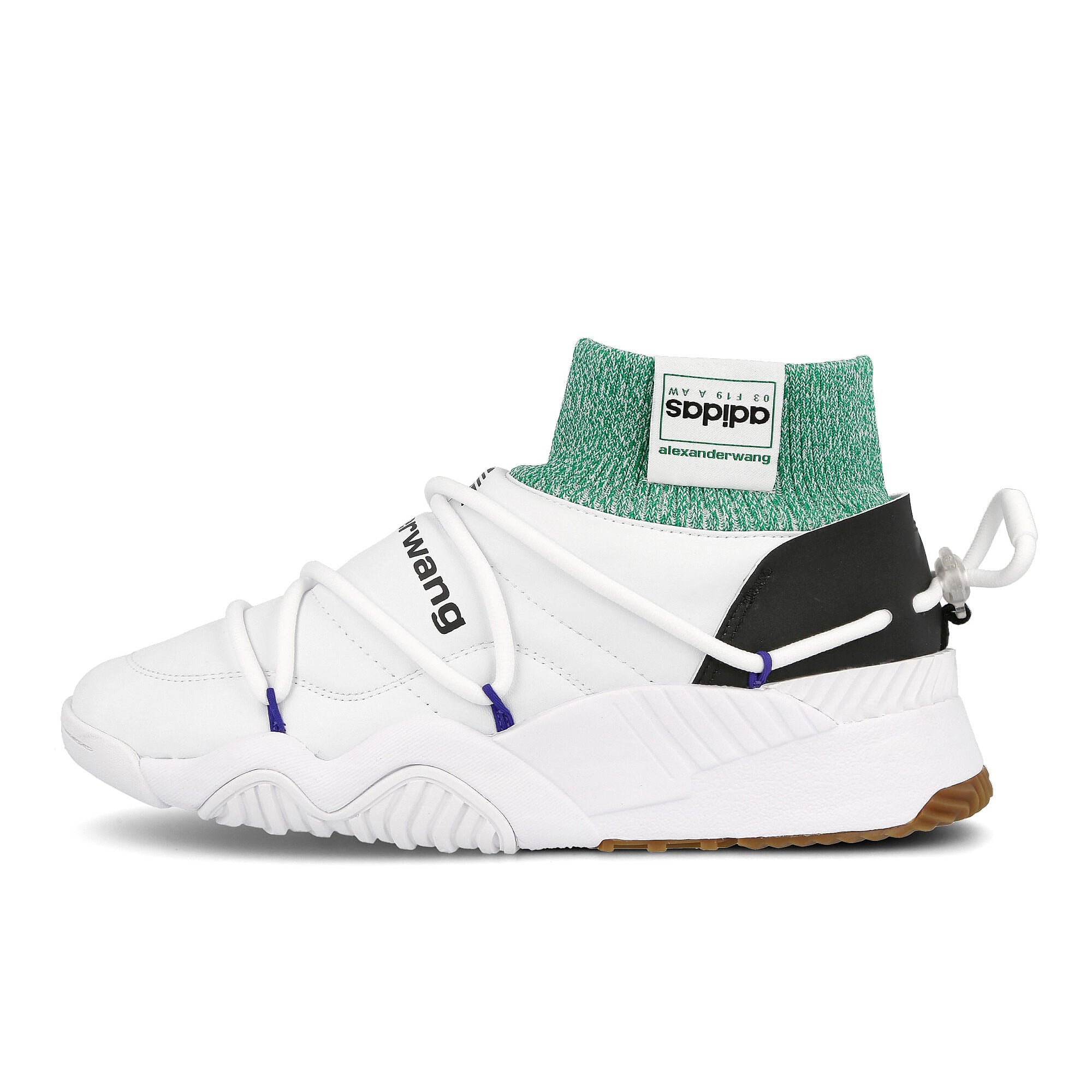 adidas Alexander Wang x adidas Puff Trainer Running White / Core Black / Blue EG4901 | Overkill