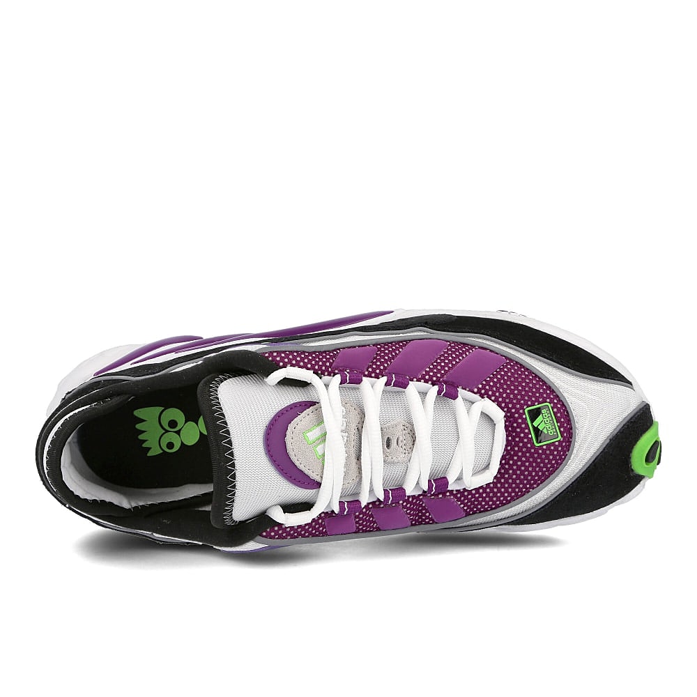 adidas fyw 98 Running White-Glory Purple-Solar Green Sneakers Detailfoto | Overkill