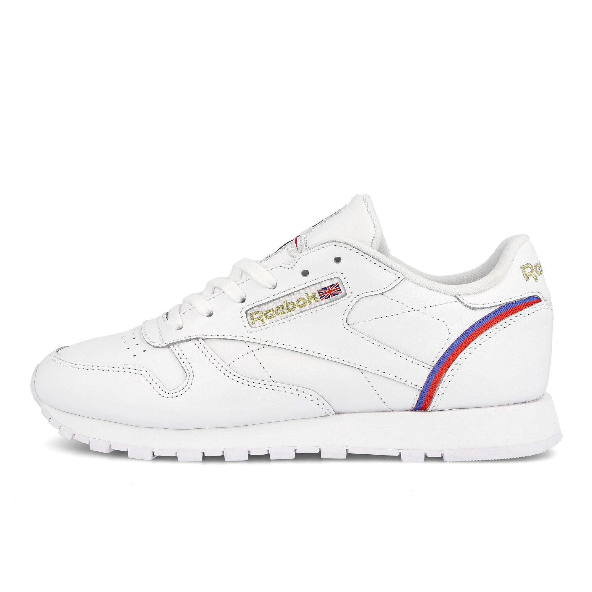 Reebok wmns classic leather White / Radiant Red / Blue Blast EG5975 | Overkill