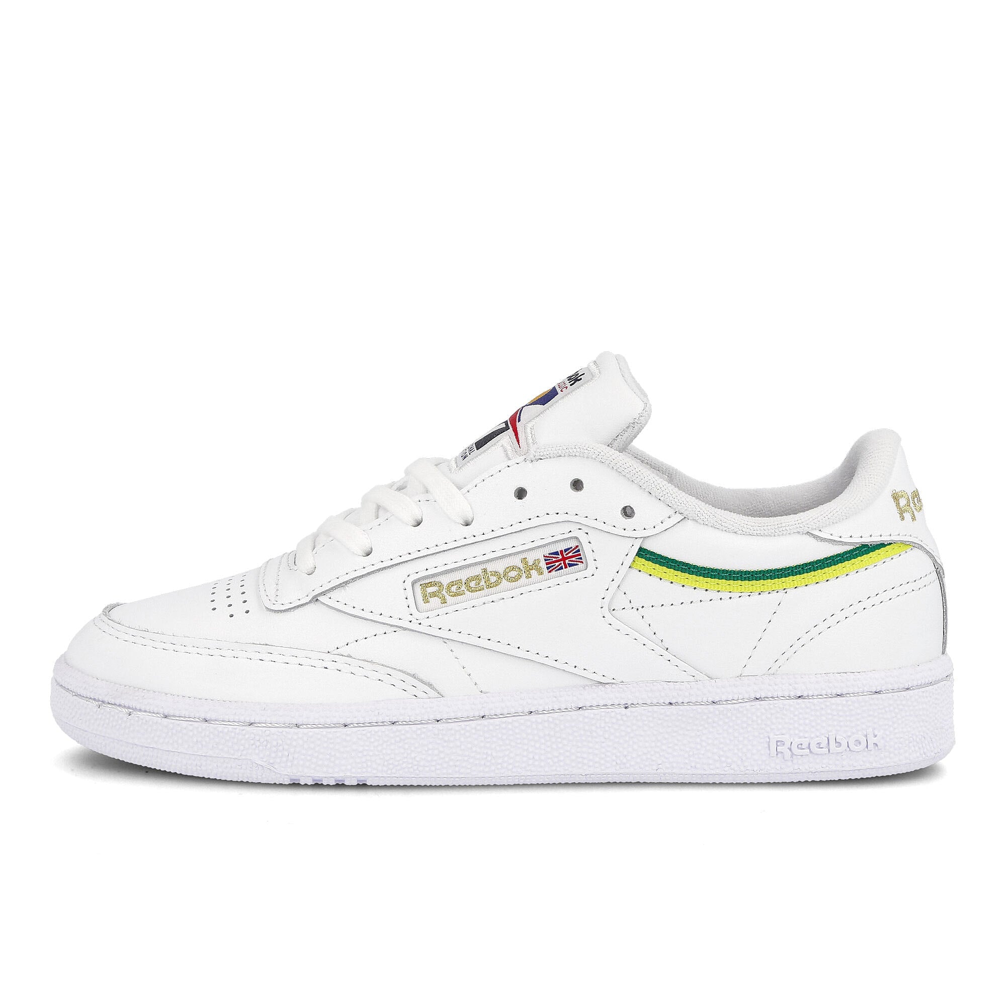 Reebok wmns club c 85 White / Hero Yellow / White EG5984 | Overkill