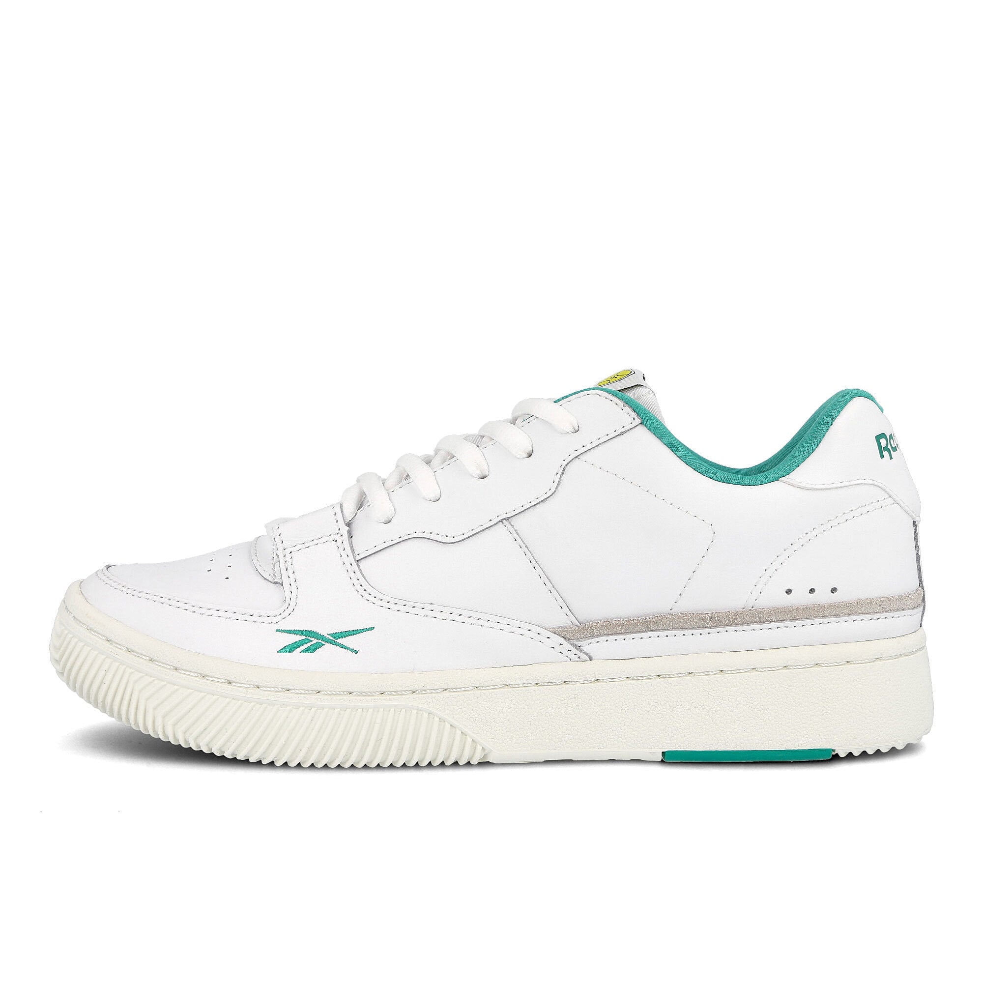 Reebok dual court White-Chalk-Emerald Sneakers EG6016 | Overkill