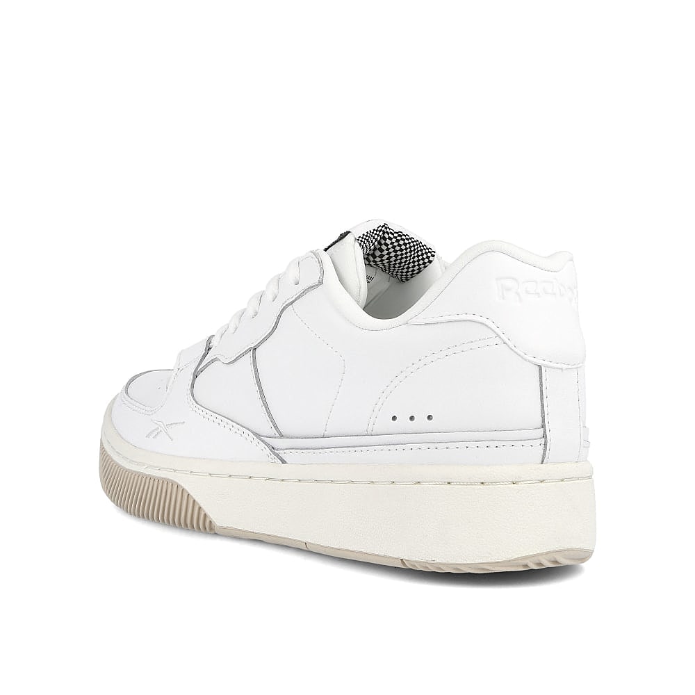 Reebok dual court White-Chalk-Stucco Sneakers Material | Overkill
