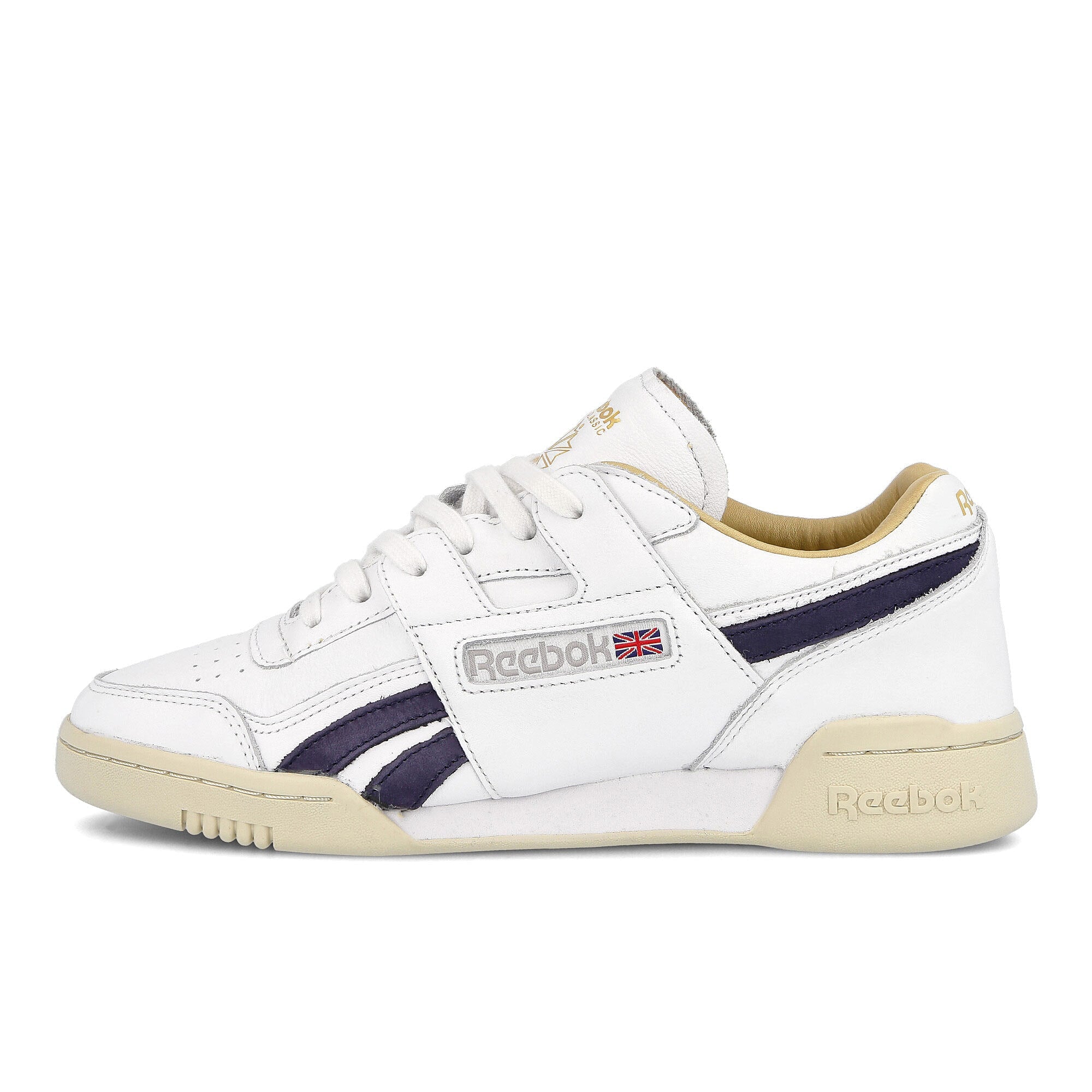 Reebok workout plus mu White-Purple Delirium-Paperwhite Sneakers EG6460 | Overkill