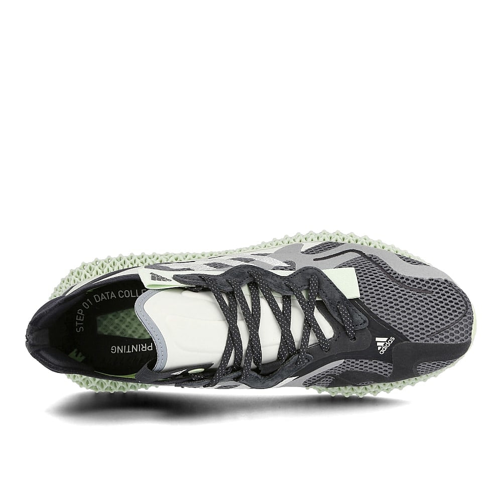 adidas consortium runner evo 4d Onix-White - Blue-Light Grey Sneakers Detailfoto | Overkill
